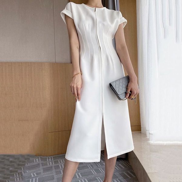 

2021 new women's long diagonal fashion casual evening , maxi, short sleeve, solid color, white, black, summer, ulu8, Black;gray