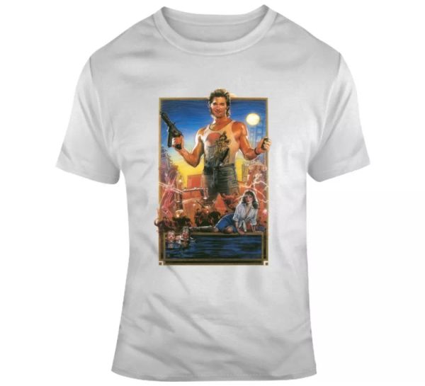 

big trouble in little china movie poster fan t shirt, White;black