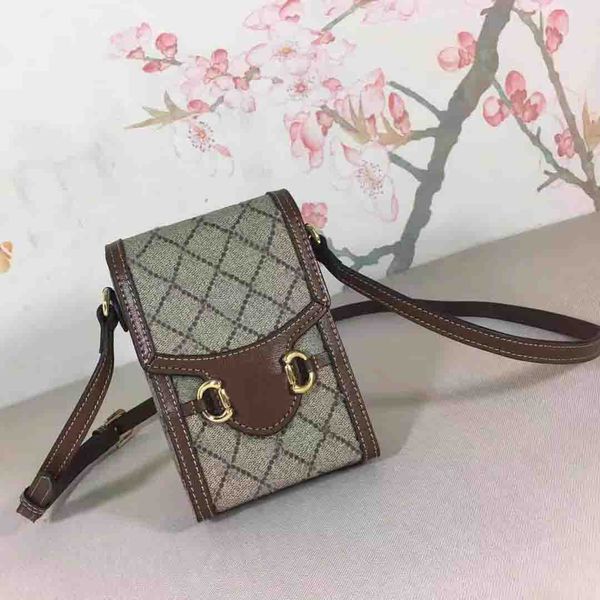 

Explosive phone bag retro mini handbag high quality square box mobile bags