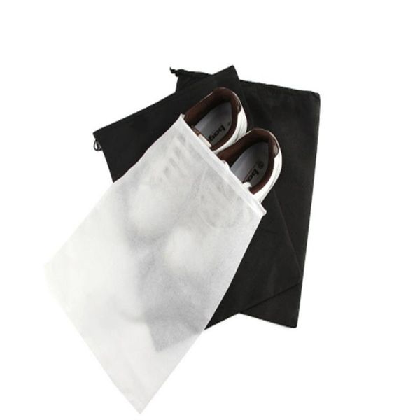 

storage bags 10pcs portable non-woven shoes bag travel pouch drawstring