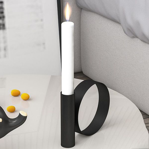 

candle holders metal holder solid candlestick deskdecor for home office table