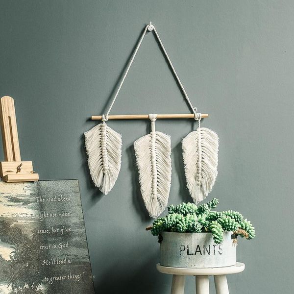 

tapestry decoration handmade woven macrame european style wall hanging tapestry wedding wall backdrop decor home hanging decor