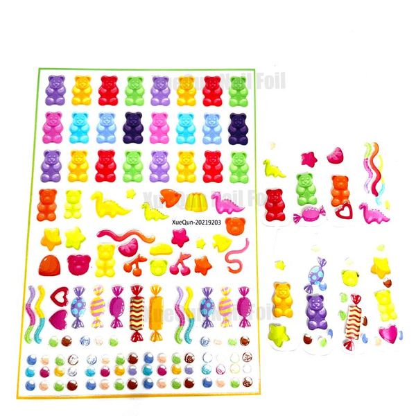 

gift wrap xuequn-20219203candy bear nail sticker