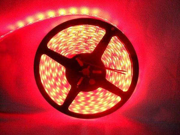 

16.4ft 5m dc12v red lighting 300led smd led light strip under water ip68 waterproof for aquarium fish tank garden strips