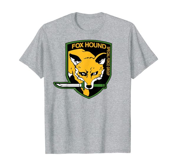 

fox hound foxhound special force group t-shirt tees, White;black