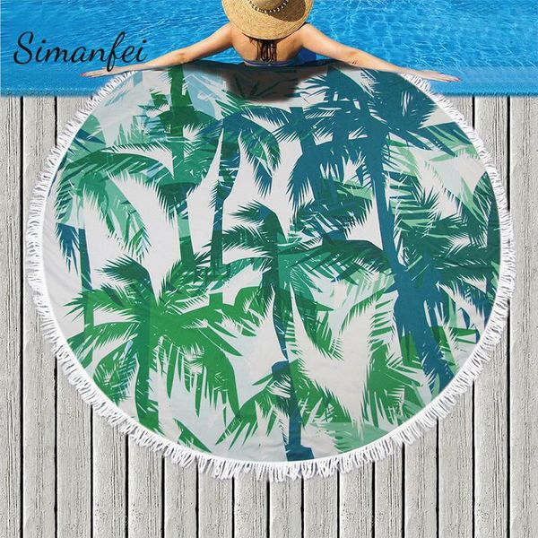 

towel simanfei l bohemia style bath towels beach round microfiber for living room home decor