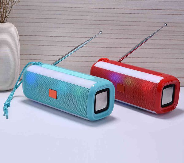 

design spekar 2020 waterproof colorful lights altavoz drahtlose lautsprecher wireless 1200mah parlantes portable speaker