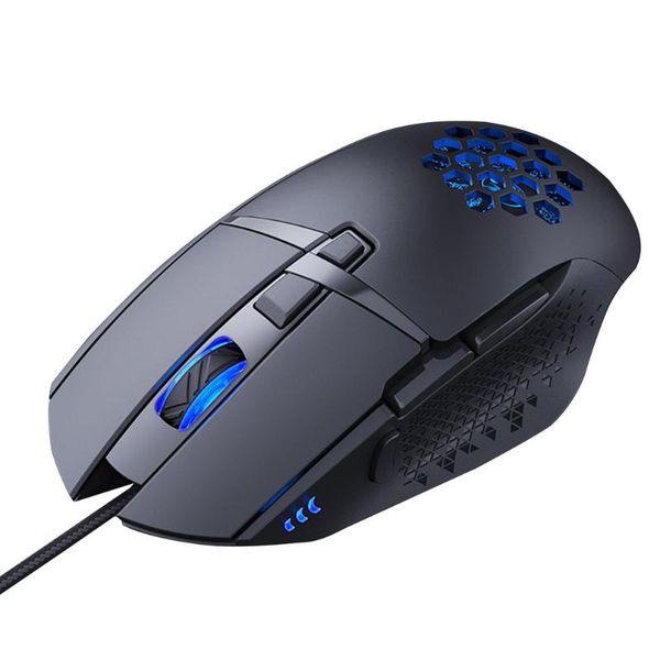 

mice lightweight gaming mouse 7200dpi honeycomb shell ergonomic counterweight programming macro definition for computer gamer