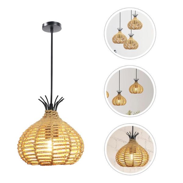 

pendant lamps 1pc rope ceiling light craft hanging lamp room adornment