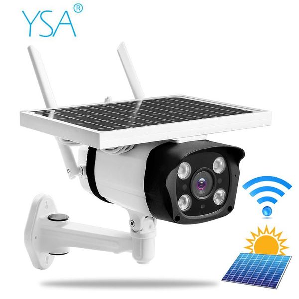 

cameras wireless wifi solar security camera outdoor 5.5w powered ip 1080p hd ir night vision cctv surveillance cam
