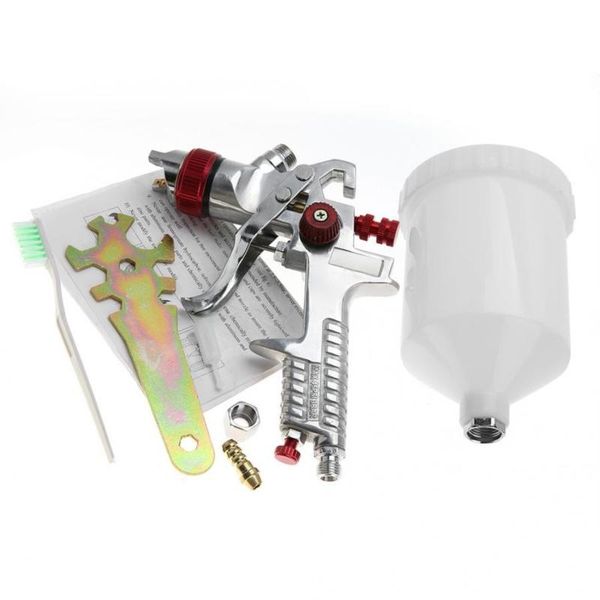 

professional spray guns gun h-827w 1.4/1.7/2mm nozzle 600ml gravity pneumatic sprayer kit air suitable for car furniture painting