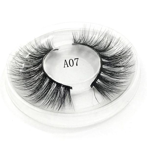

round box 20 styles volume natural lashes 3d mink false eyelashes soft long eyelash extension fake cilios