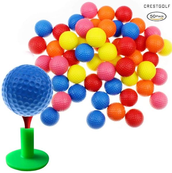 

golf balls crestgolf pu foam sponge outdoor/indoor ball practice training soft kids toy animals for fun 12pcs