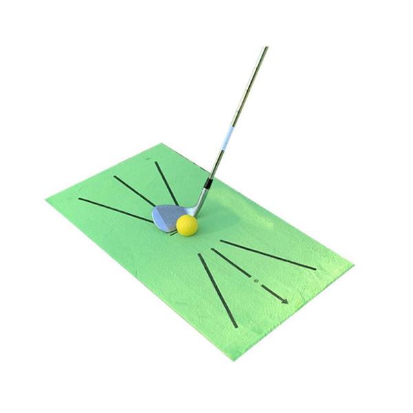 

indoor golf mat golfer plastic base putting trainer residential training hitting pad practice rubber tee holder with ball outdoor office