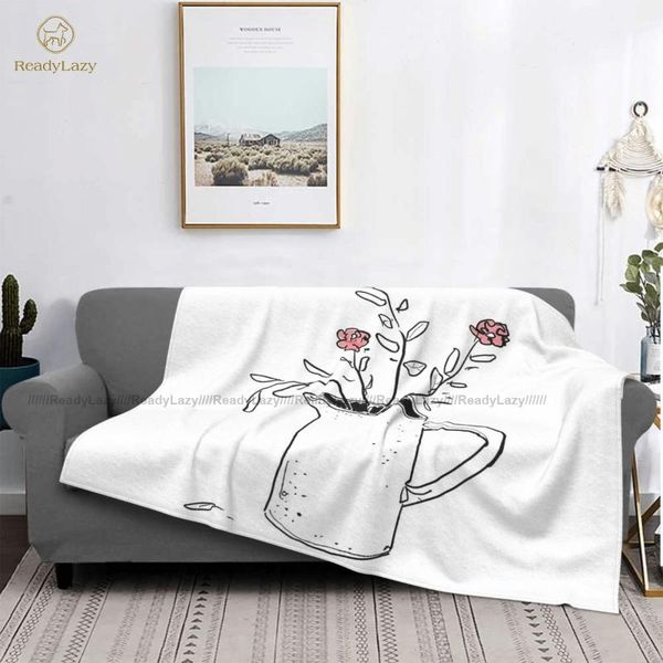 

blankets wild flower blanket fleece picnic soft fashion beautiful bedspread