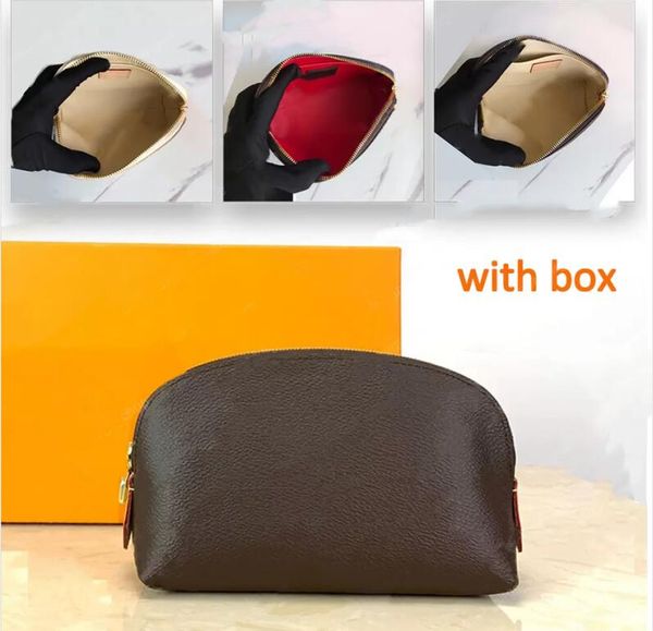 

2021 cosmetic pouch makeup bags mini bag toiletry cases luxury clutch travel classic purse fashion crossbody handbag for gifts with box m475