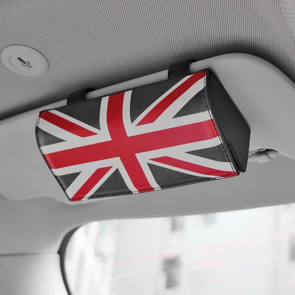 

other interior accessories car glasses case sun visor clip sunglasses storage box for mini cooper one f54 f55 f56 f60 r55 r56 r60 decoration
