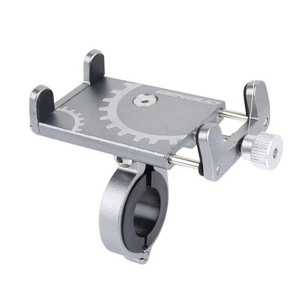 

cell phone mounts & holders aluminium mtb bicycle bike holder handlebar clip cycling bracket for motorcycle equipment accessories