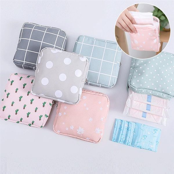 

storage bags organizer for cosmetics small cosmetic bag travel mini sanitary napkin coin money card lipstick wallet