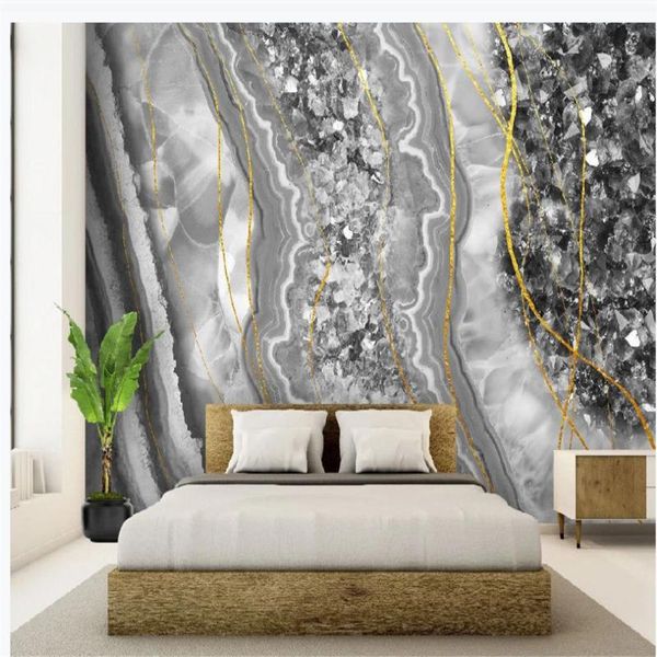 

wallpapers modern light luxury abstract crystal marble pattern background wall