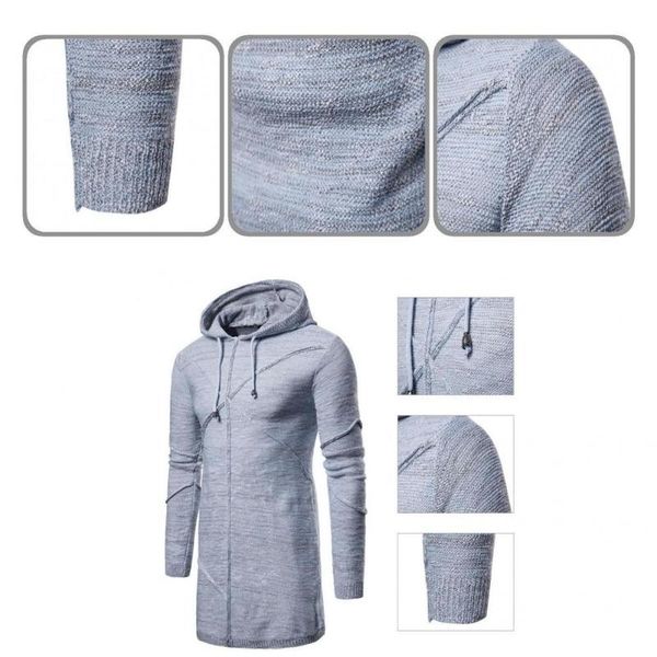 

men's sweaters thermal terrific knitted autumn sweater long vintage for daily wear, White;black