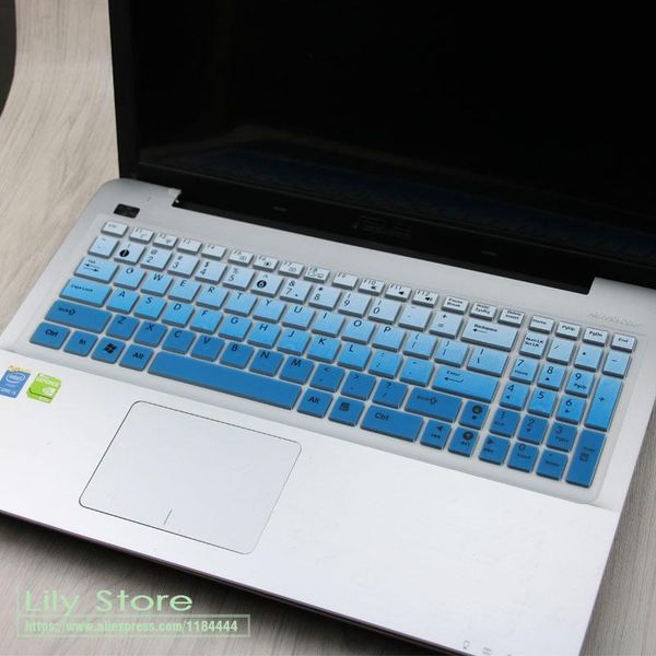 

keyboard covers for asus vivobook max f541 f541sa f541sc f541ua f541uv f540up f541uj a540 f540 15.6 inch silicone cover protector skin
