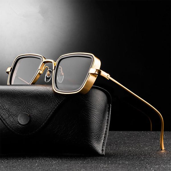 

fashion sunglasses frames retro square men designer ourdoor sun glasses steampunk red black sunglass women uv400