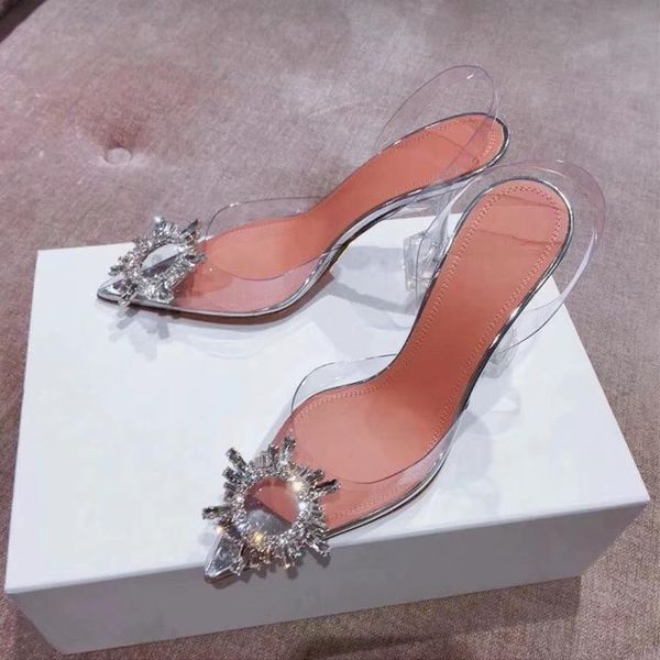 

transparent sandalias mujer strange high heels sandals women summer party sandalia feminina luxury ladies shoes zapatos de, Black