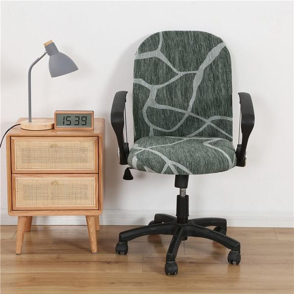 

chair covers office cover jacquard removable gaming computer case cushion dust guards for home leisure universal size modern