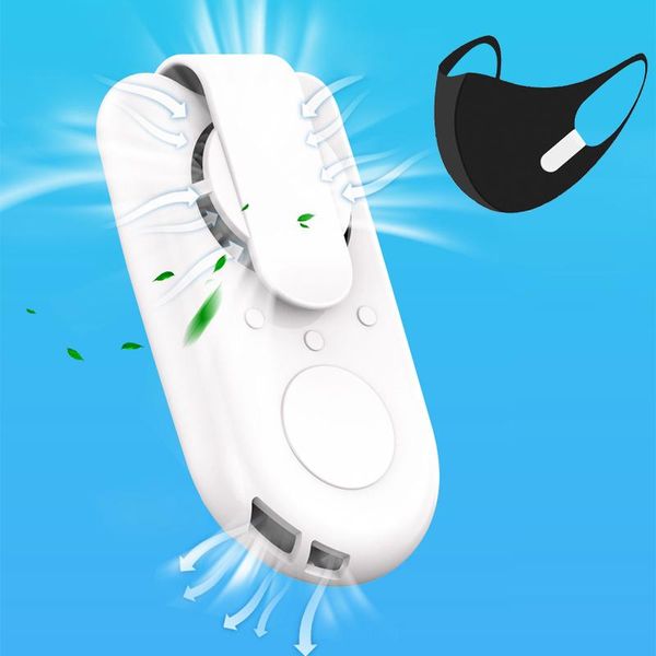 

electric fans mini mask fan cooling outdoor rechargeable usb clip-on homdd for tone face exhaust purify ventilator portable