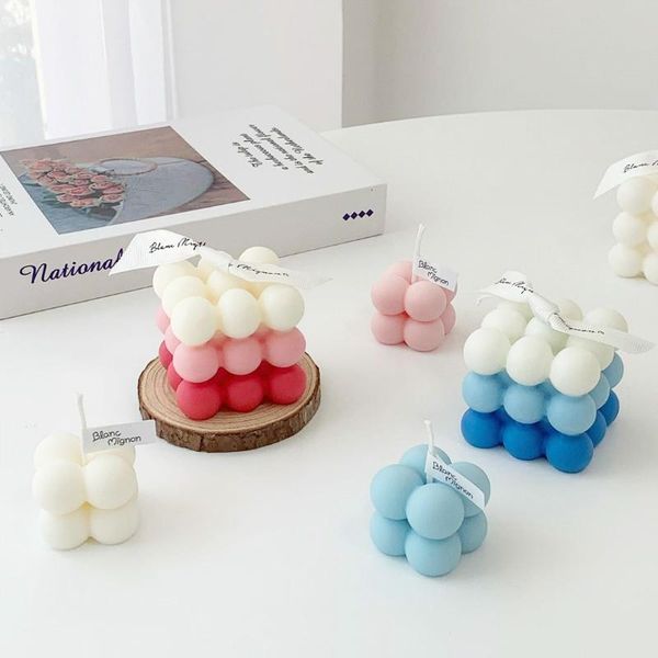 

craft tools 3d magic cube ball candle silicone mold mousse cake chocolate diy molds