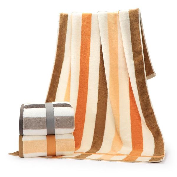 

towel pure cotton striped beach towels multi-colored household beauty centren bath suitable for soft absorbent quick-dry