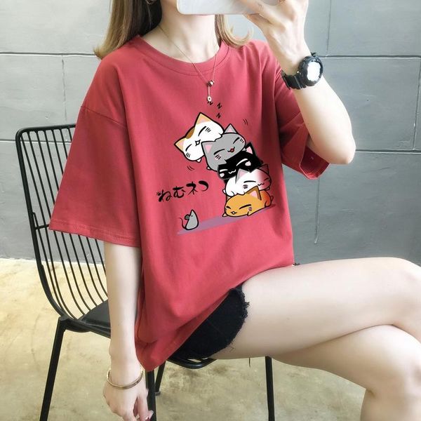 

women's t-shirt 2021 t shirt women cotton female tshirt, White
