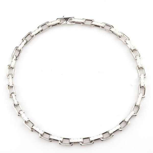 

chokers luxury high-end l11 version jewelry men and women hip hop charm pendant romantic collar clover bamboo couple necklace, Golden;silver