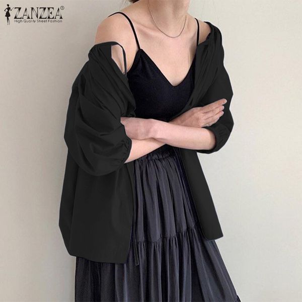 

blouses stylish women's blouse 2021 spring ol lace up shirts casual long sleeve o-neck ladies solid drawstring oversized 5xl, White