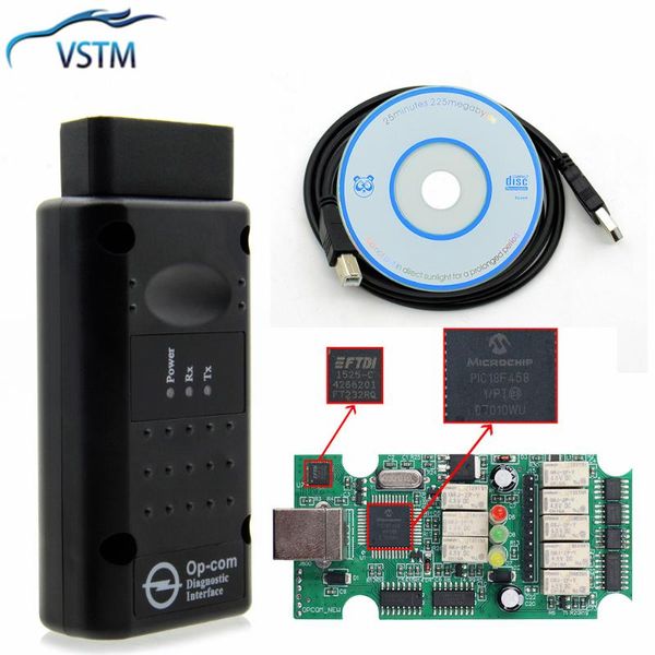 

code readers & scan tools 2021 ly profession 200603a opcom 1.95 pic18f458 ftdi ft232rq chip for o*pel car diagnostic scanner op-com v2021 ca