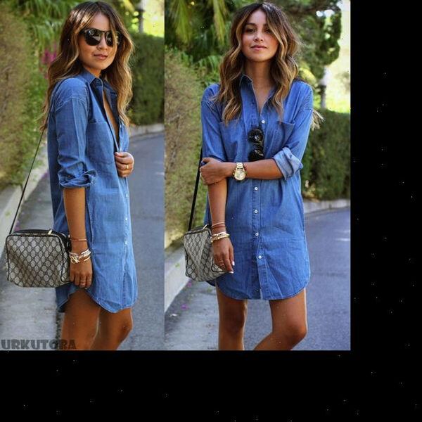 

autumn women dresses fashion turn down collar mini dress lapel long shirt ladies sleeve holiday s 2xl, Black;gray