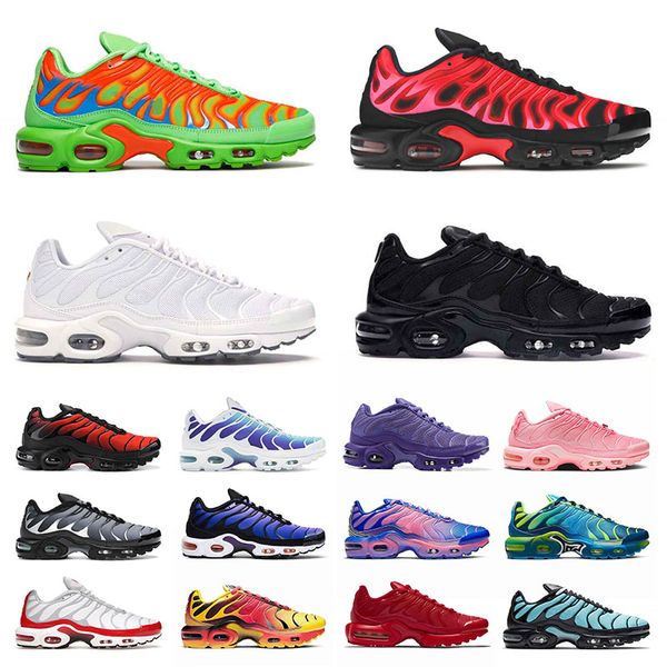 

tn plus men trainers running shoes university red atlanta sneakers sup mean green women air triple black white grey max sports authentic kao, White;red