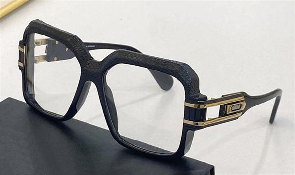 Design de moda Óculos 623 Versão de couro quadrado grande quadro retro óculos ópticos simples e versátil estilo homens top qualidade olho-desgaste clea