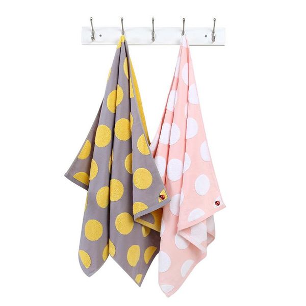 

towel 70*140cm cotton jacquard bath thickened 355g soft embroidered shower