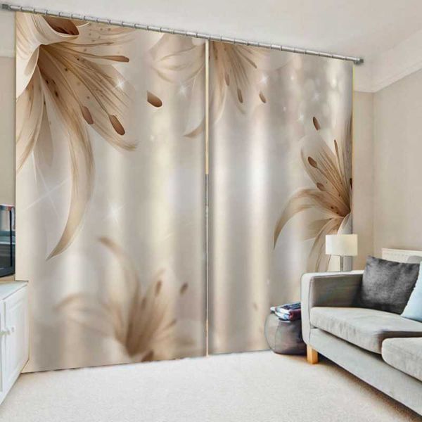 

curtain & drapes fasthion beautiful po fashion customized 3d curtains lily