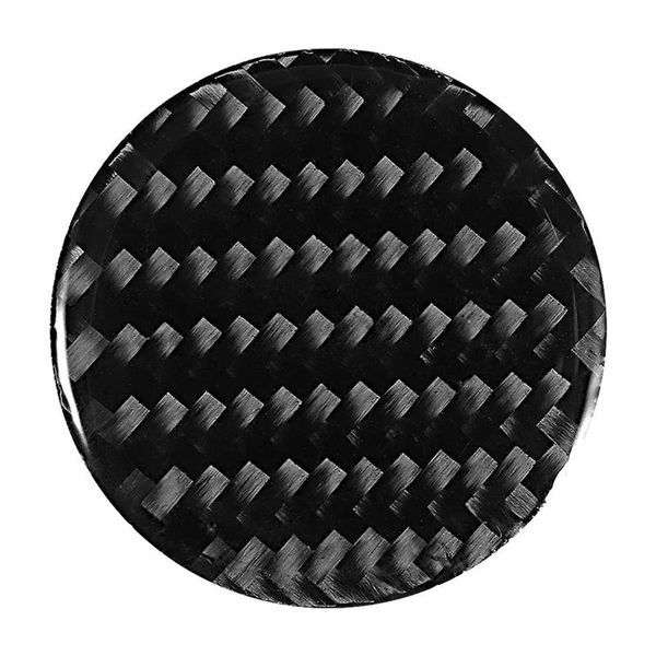 

car organizer for- 14-19 years a3 a4l carbon fiber sticker central control knob decoration