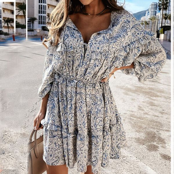 

ladies dresses plaid formal wrap flowy victorian dress belts for women 3/4 sleeve african clothes, Black