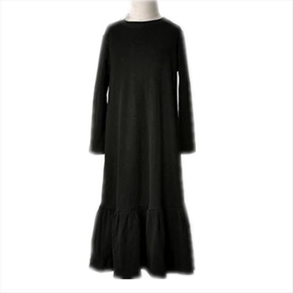 

3 to 16 years girl dresses kids amp teenager girls long sleeve black flare casual maxi dress child fashion fall, Red;yellow