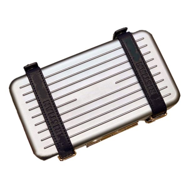 

rihanna bag same as ins rmw brand shoulder bags clutch alloy 4 colors luxury shopping underarm pack perfume bottle case fashion purse for wo