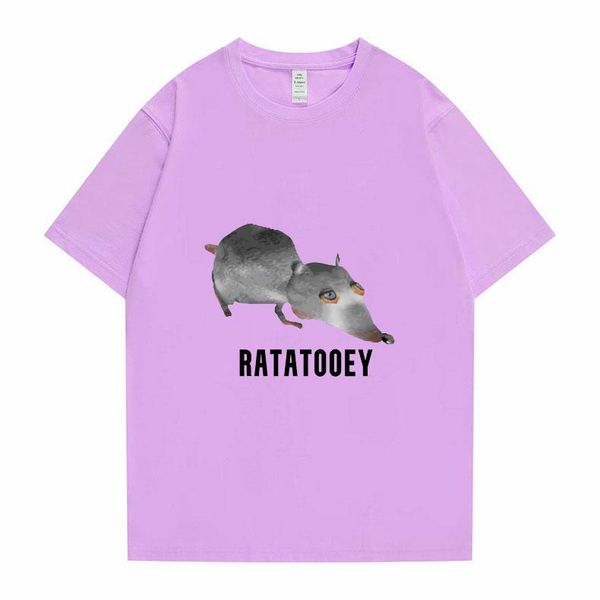 

men's t-shirts print harajuku ratatooey t shirts funny mouse tshirt summer men women fashion creative tees short sleeve man looset-shir, White;black