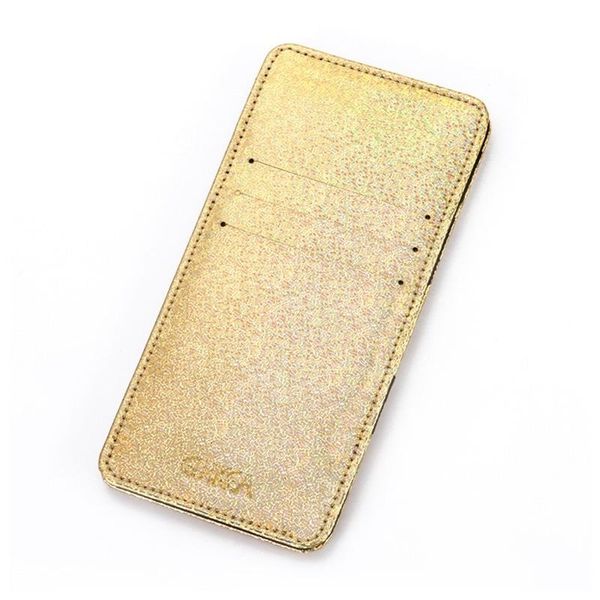 

wallets korean version of laser pu sequin magic female wallet creative fashion ladies card holder certificate bank set, Red;black