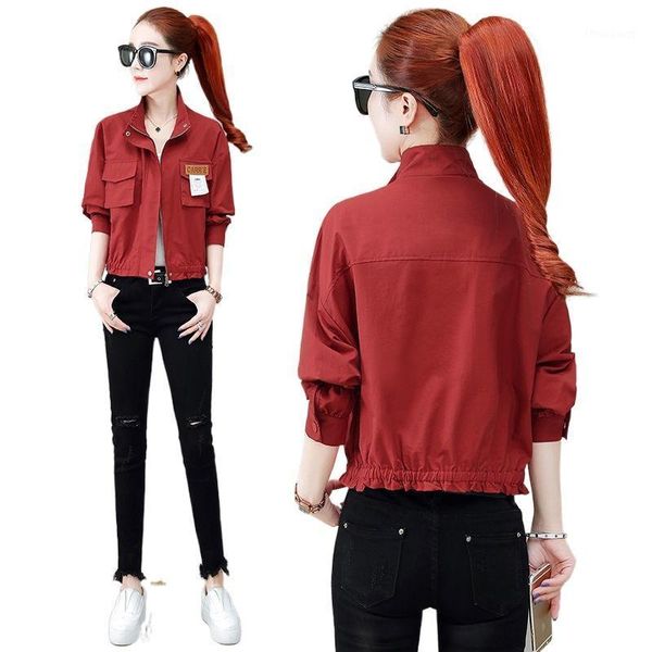 

short jacket women's 2021 spring and autumn small fragrance long-sleeved fashion jackets, Black;brown