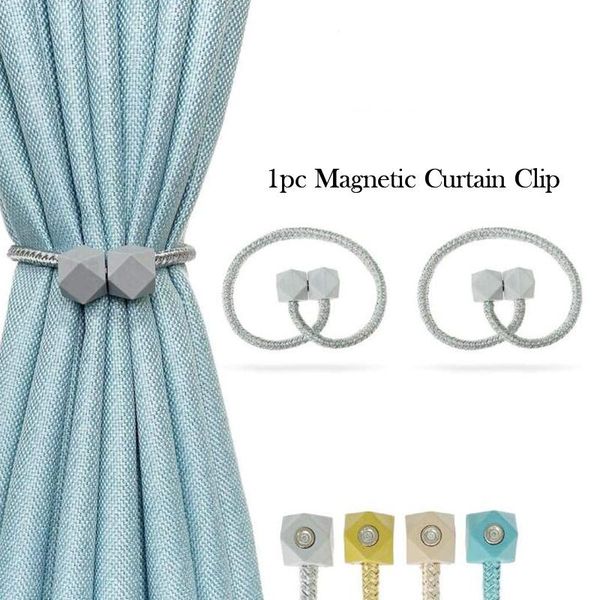 

other home decor 1pc buckle curtain holder magnetic clip tieback curtains strap clips accessories