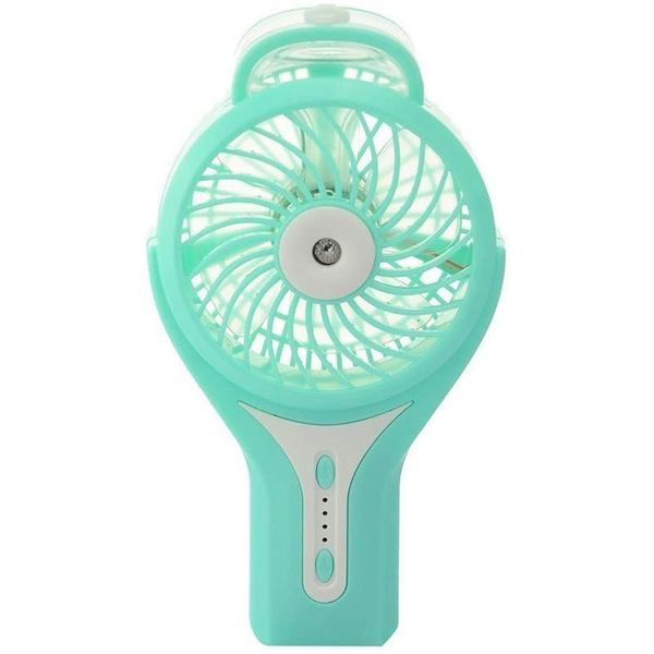 

electric fans portable handheld usb mini misting fan with personal cooling mist humidifier rechargeable battery for home office